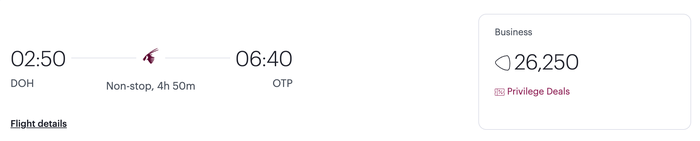 Qatar Privilege Deal October 2026 DOH OTP