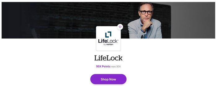 Rakuten LifeLock 95x offer October 5 2026
