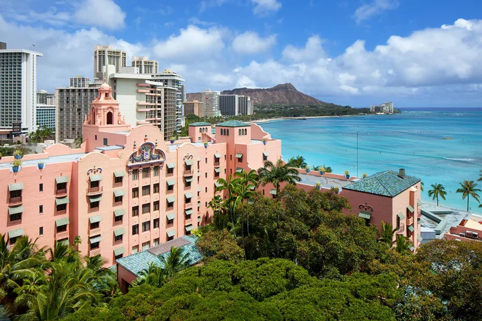 Royal Hawaiian Waikiki Diamond Head view Royal Hawaiian Waikiki Diamond Head view