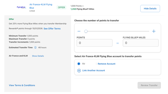 Screenshot Amex Screenshot Amex