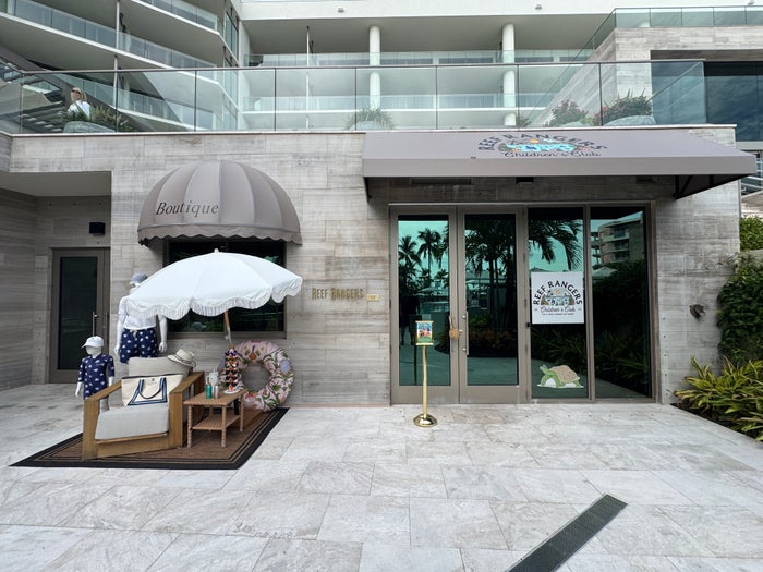 St Regis Longboat Key kids club entrance exterior