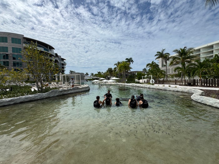 St. Regis Longboat Key lagoon guests