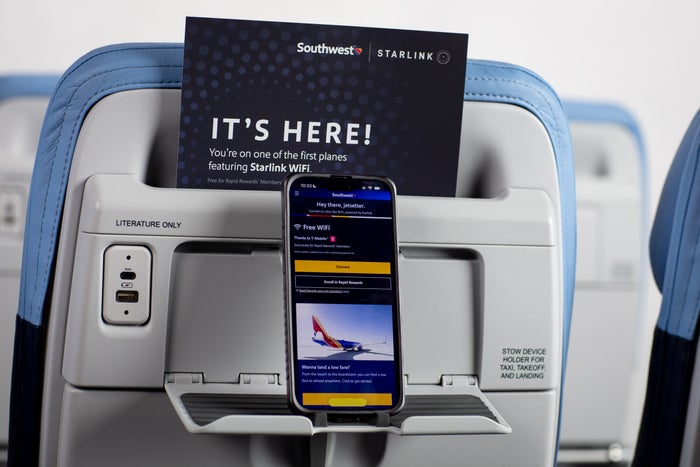 Starlink Wi F Southwest Airlines