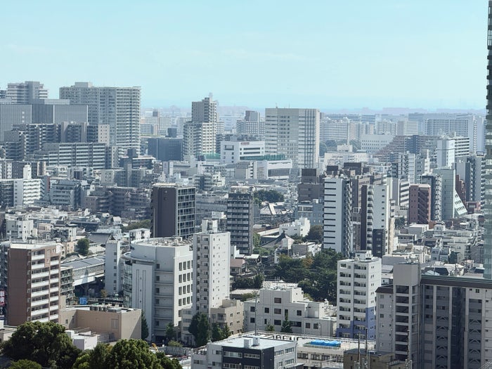 Tokyo Marriott Hotel city view