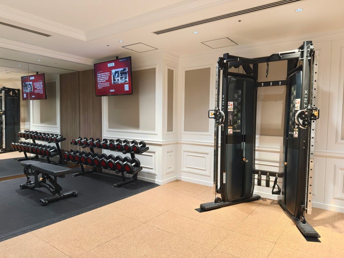 Tokyo Marriott Hotel fitness center strength