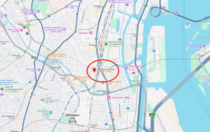 Tokyo Marriott Hotel location Google Maps Tokyo Marriott Hotel location Google Maps