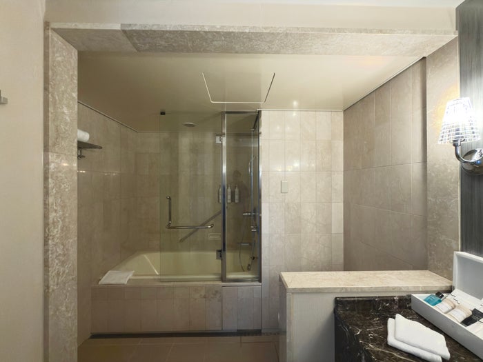 Tokyo Marriott Hotel shower area