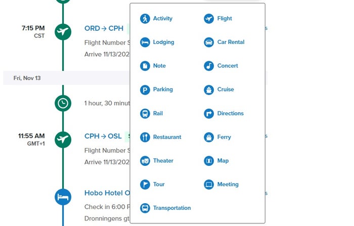 TripIt Management
