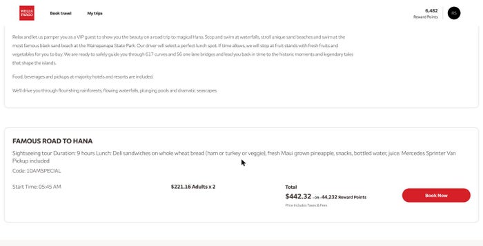Wells Fargo Portal Activity booking option Wells Fargo Portal Activity booking option
