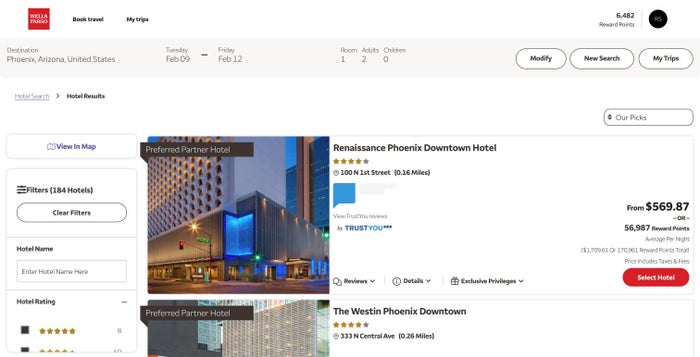 Wells Fargo portal Hotel results Phoenix Wells Fargo portal Hotel results Phoenix