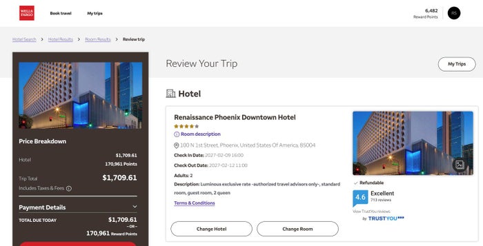 Wells Fargo portal Hotel review your trip Wells Fargo portal Hotel review your trip