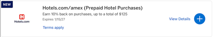 hotels com amex offer hotels com amex offer