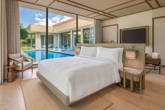 JW Marriott Ranthambore Resort & Spa bedroom